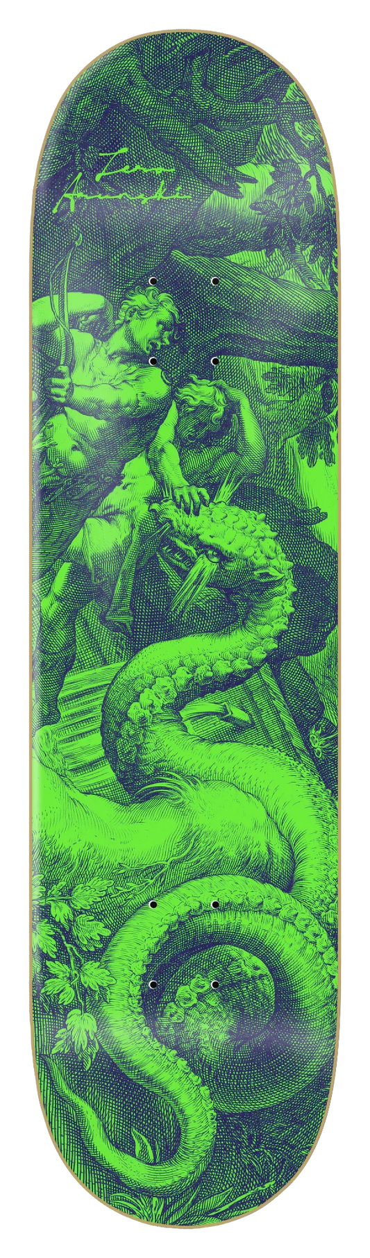 Zero Arunski Renaissance Skateboard Deck - 8.5"