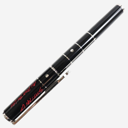 S.T. Dupont Rolling Stones LE Black Lacquer & Palladium Rollerball Pen 142032