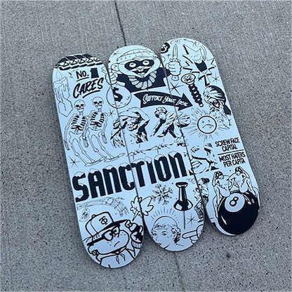 Sanction X Smolik 8.5" Skateboard Deck