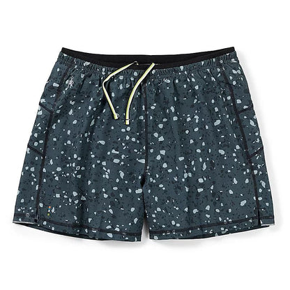 Smartwool - Mens Merino Sport Lined Short - Black Composite Print