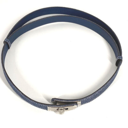 Hermes Belt Jean 18Kelly Denim Blue